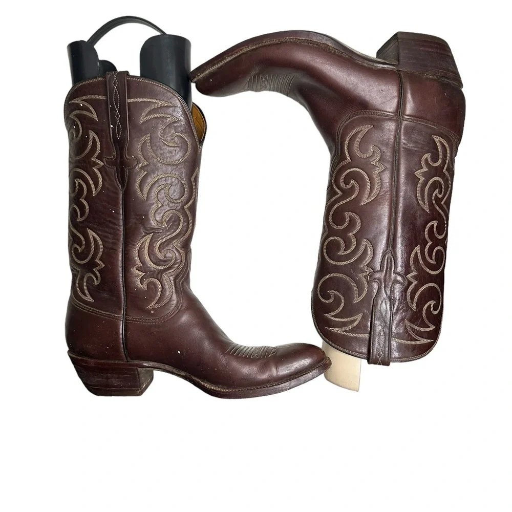 Lucchese men boots size 10B